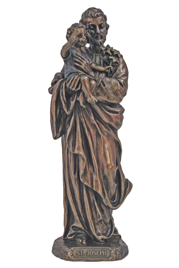 Joseph - St. Joseph and Child Statue 8"