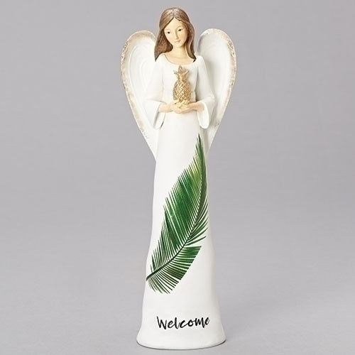 Angel with Pineapple Figure 12.5"H