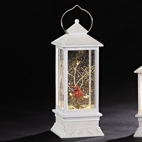 Lantern with Cardinal LED 10.75"H