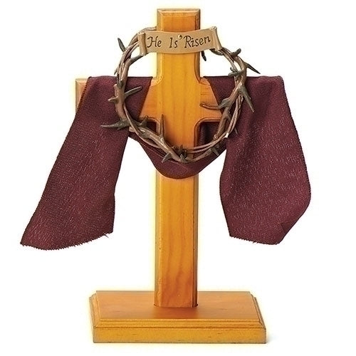 Crown of Thorns Standing Cross 7.5"H