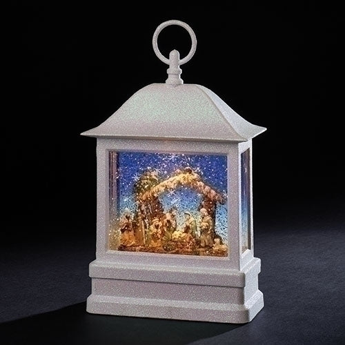 Nativity Lantern LED 10.5"H