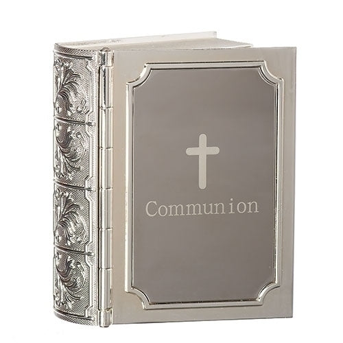 Communion Bible Keepsake Box 3.5"H