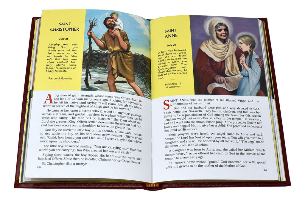 Picture Book Of Saints - 2 Color Options