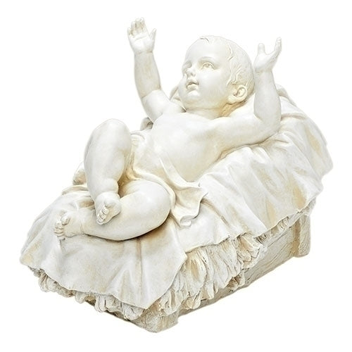 Baby Jesus Nativity Figure in Ivory 10.5" H