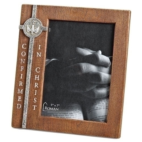 Confirmation Frame Wood Style 8"H