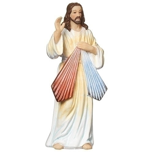 Divine Mercy Statue 4"H