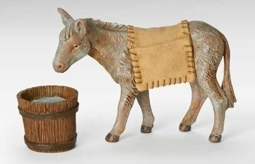 Mary's Donkey with Bucket 7.5" Scale