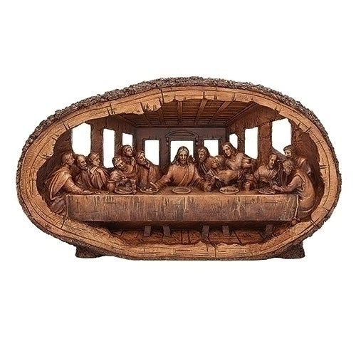 Last Supper Carved Figure 14.5"W