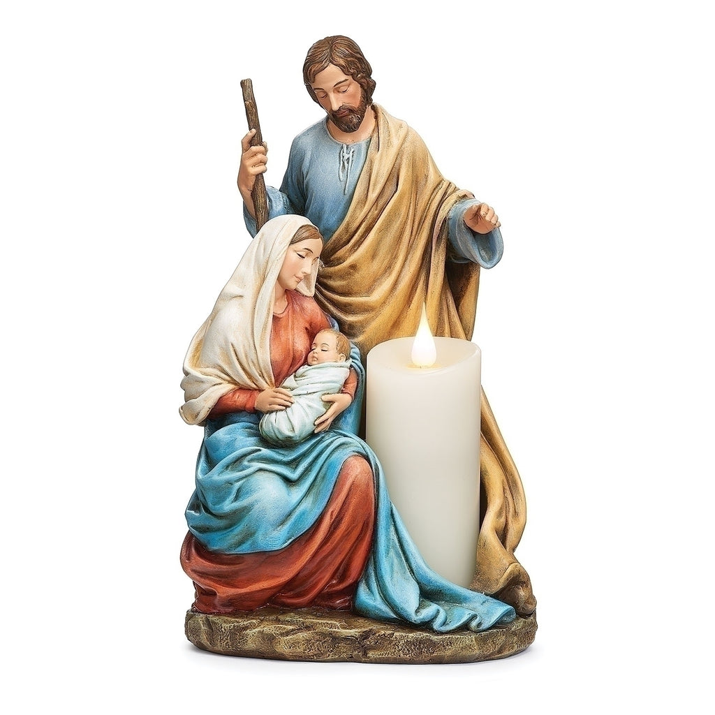 Holy Family Statue 10"H