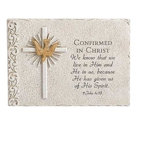 Confirmation Wall Plaque 6"H