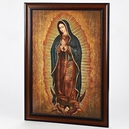 Our Lady of Guadalupe Framed Art 27.25"H