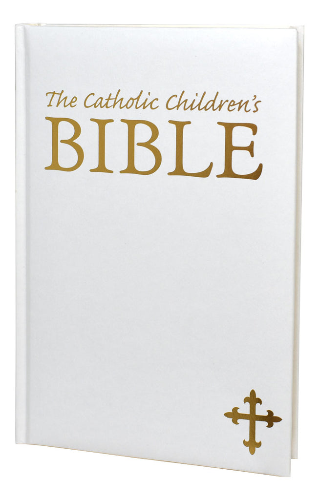 Bible - Catholic Children's Bible White Gift Edition