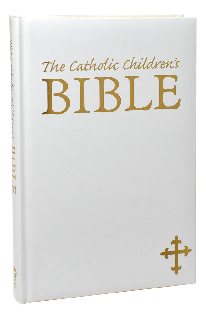 Bible - Catholic Children's Bible White Gift Edition