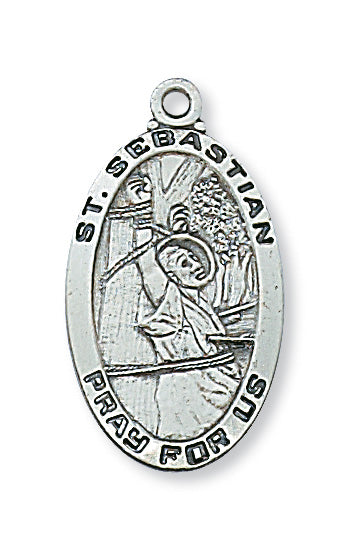 Sebastian - St. Sebastian Medal - Sterling Silver