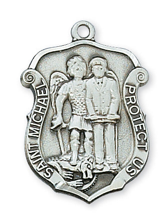 Michael - St. Michael Medal - Sterling Silver