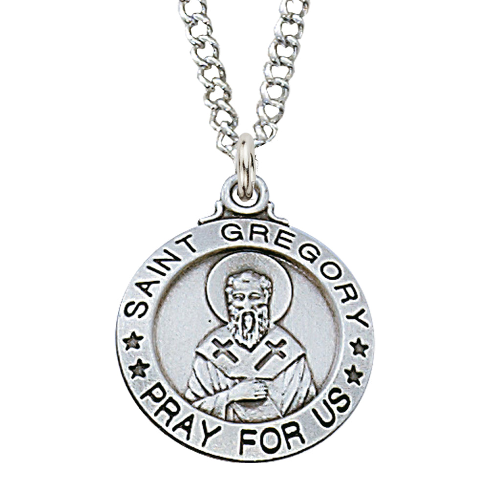 Gregory - St. Gregory Medal - Sterling Silver