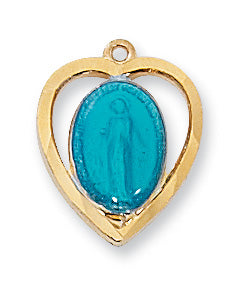 Miraculous Medal - Gold over Sterling