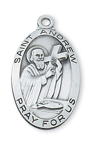 Andrew - St. Andrew Medal - Sterling Silver