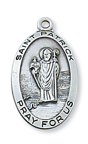 Patrick - St. Patrick Medal - Sterling Silver
