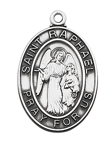 Raphael - St. Raphael Medal - Sterling Silver