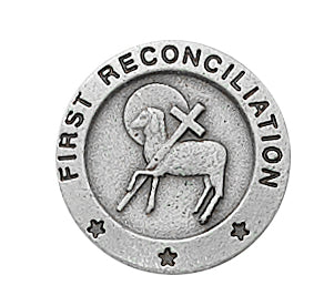 Pin - Pewter Reconciliation Pin Carded