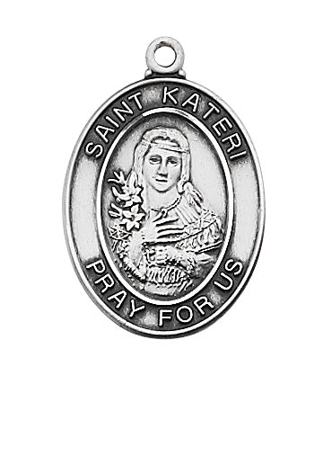 Kateri - St. Kateri Medal Necklace 18"