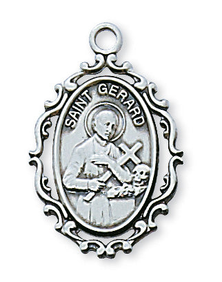Gerard - St. Gerard Medal - Sterling Silver