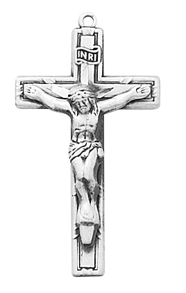 Crucifix Pendant Box Sterling