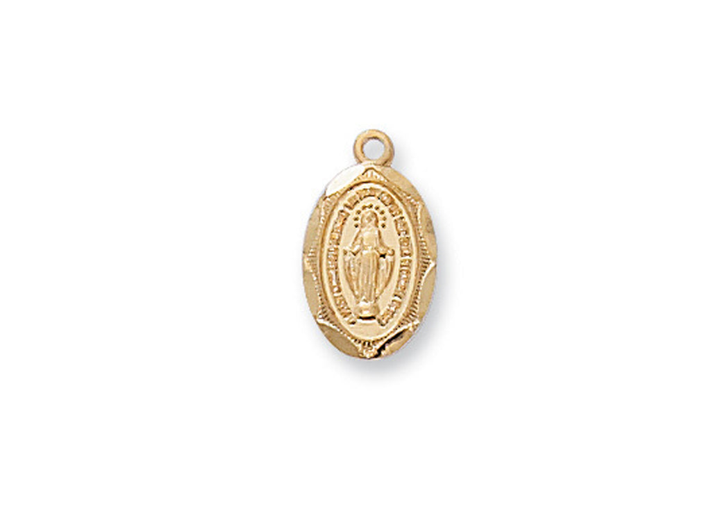 Miraculous Medal on 16" Chain