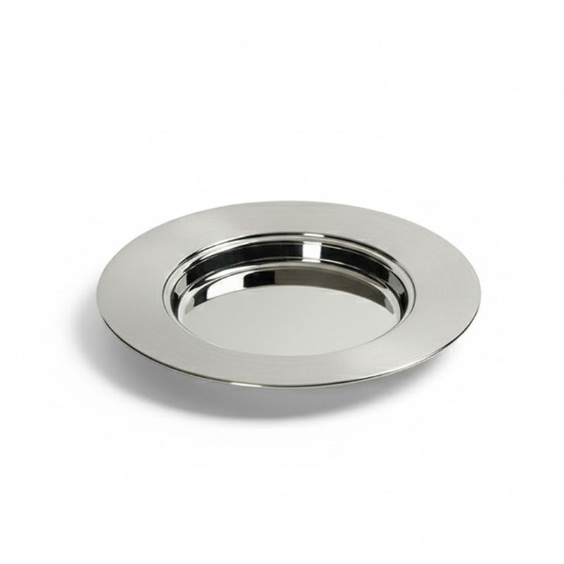 Communion Bread Plate Stainless Steel | Broadman Church Supplies