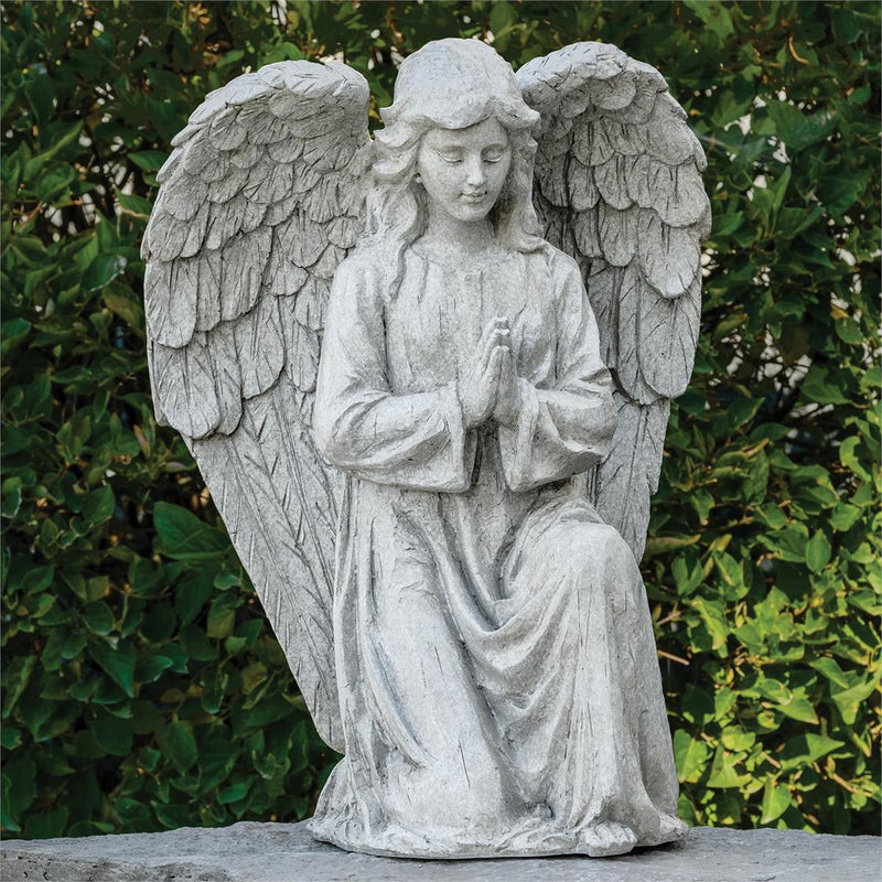 Roman 19"H Praying Angel Garden Statue