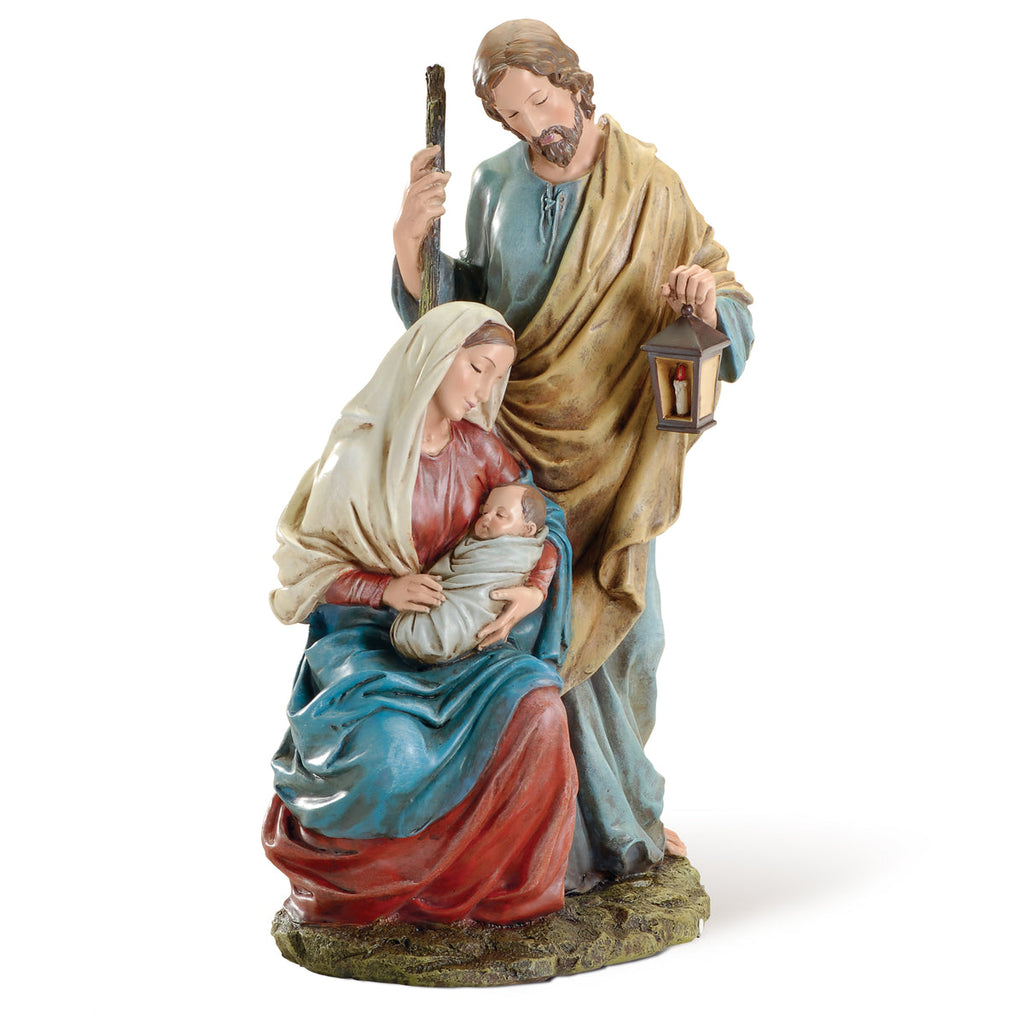 Holy Family with Lantern Figure 15.5"H