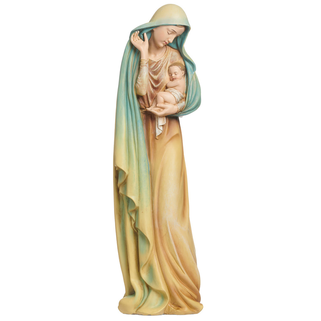 Madonna and Child Statue 18"H