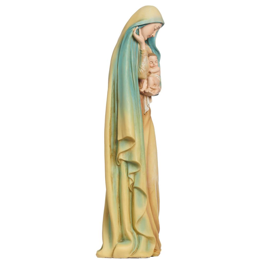 Madonna and Child Statue 18"H