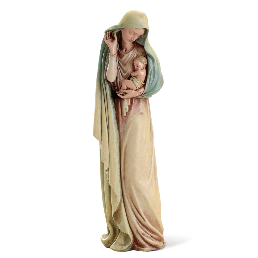 Madonna and Child Statue 18"H