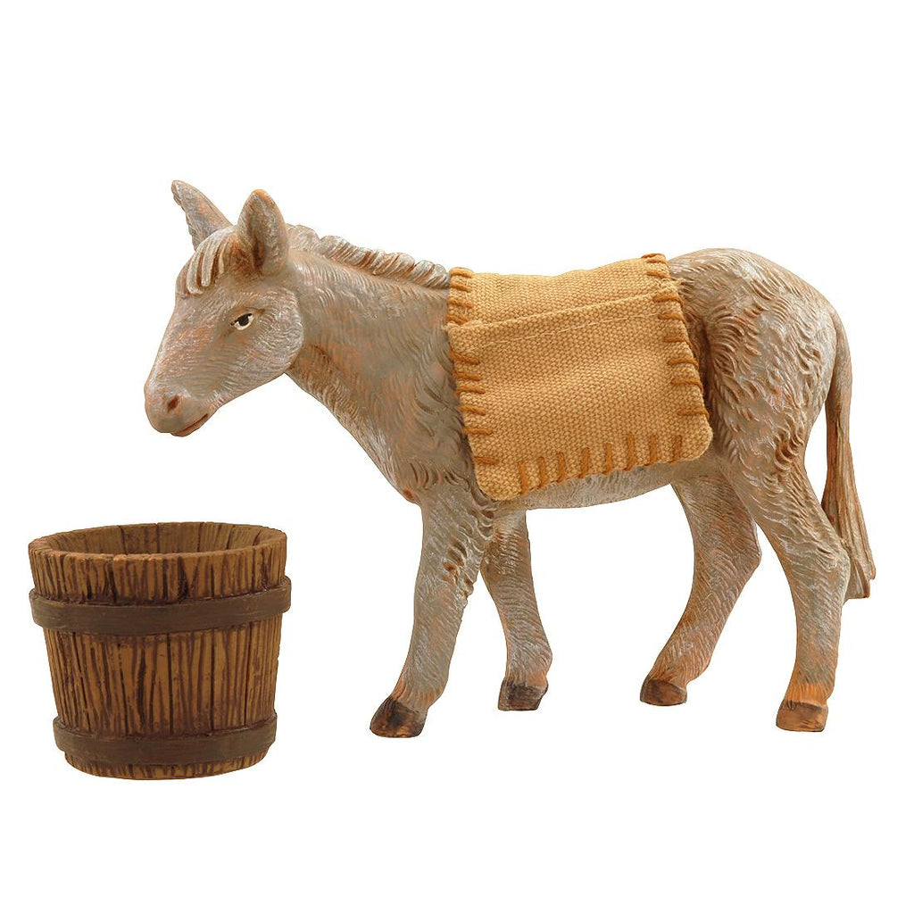 Mary's Donkey with Bucket 7.5" Scale