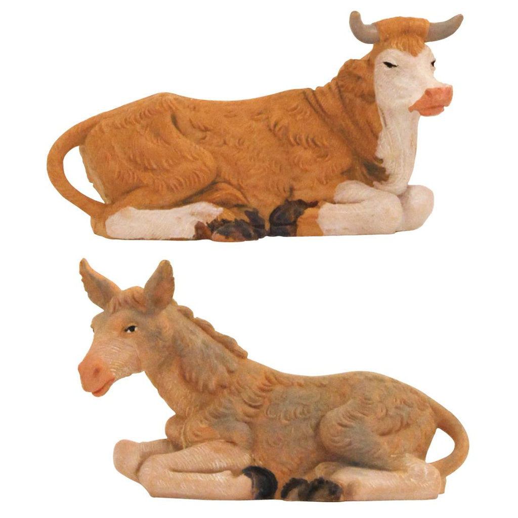 Donkey and Ox 2pc Set 3.5" Scale