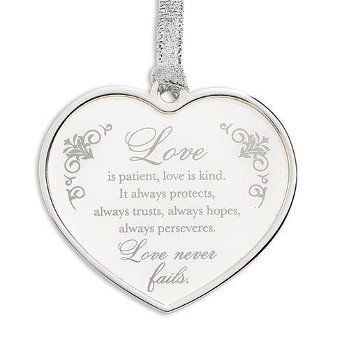 Love is Patient Ornament Gift Box