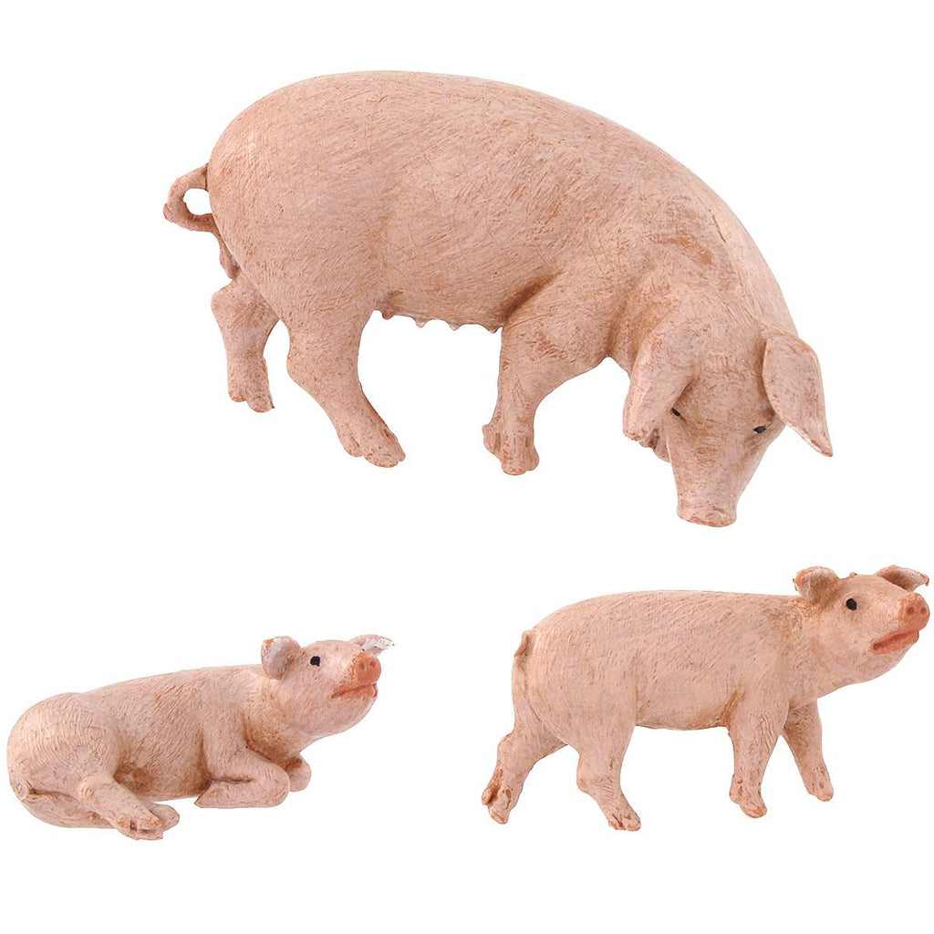 Pigs 3pc Set 5" Scale