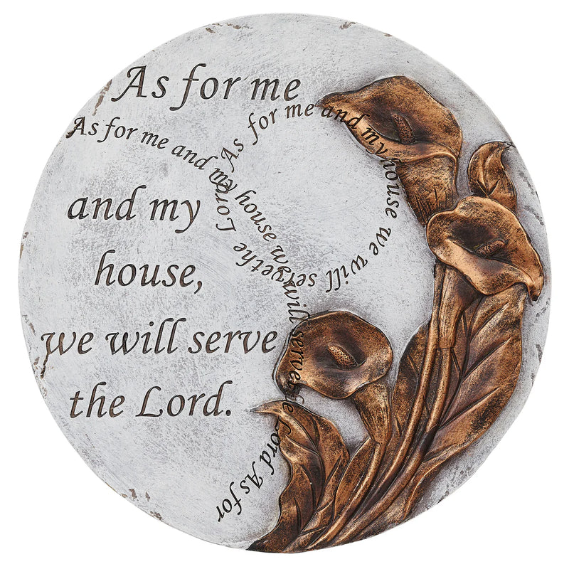 As For Me and My House Stepping Stone - Faith Garden Décor | Roman