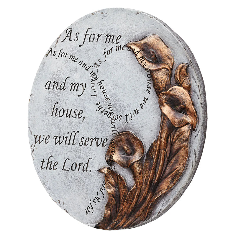 As For Me and My House Stepping Stone - Faith Garden Décor | Roman
