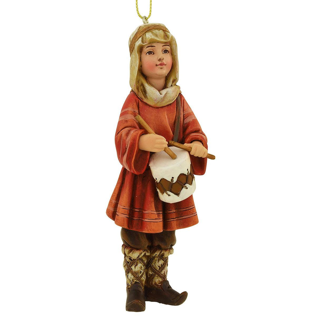 Little Drummer Boy Ornament 5"H