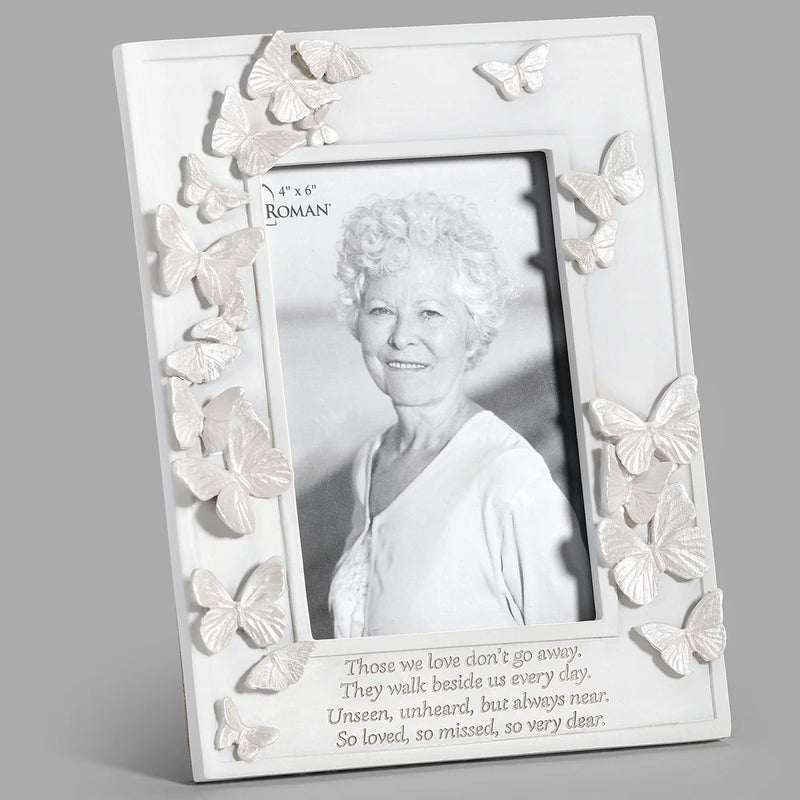 Butterfly Memorial Frame 8.5"H