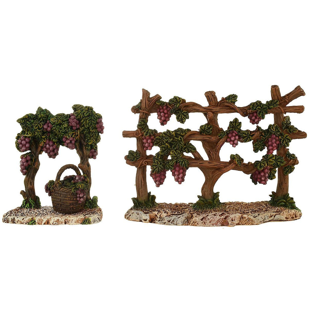 Vineyard Fences 2pc Set 4.5"H