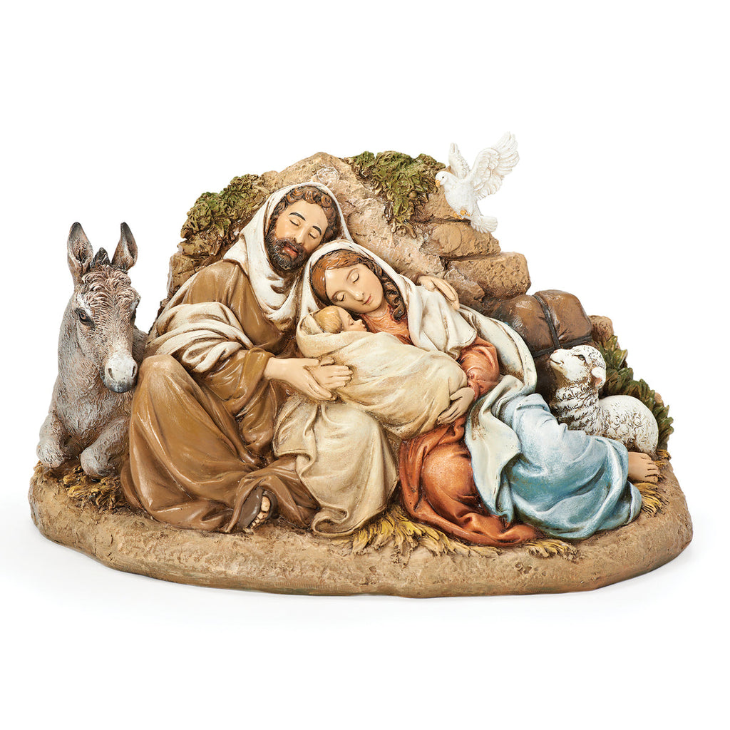 Restful Holy Family Figure 6"