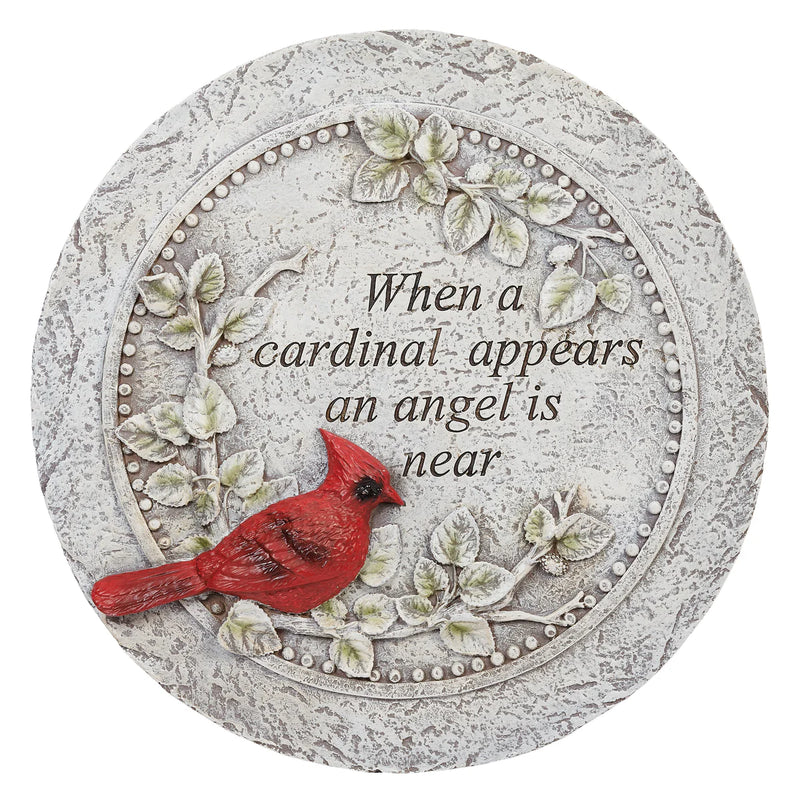 Cardinal Memorial Stepping Stone 10.25" | Roman