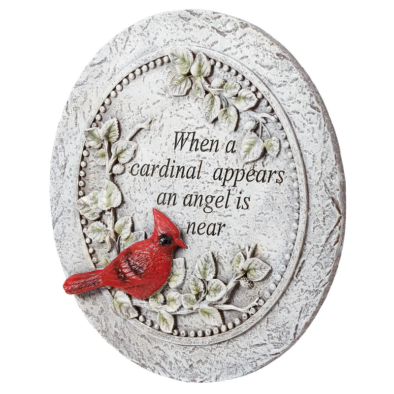 Cardinal Memorial Stepping Stone 10.25" | Roman
