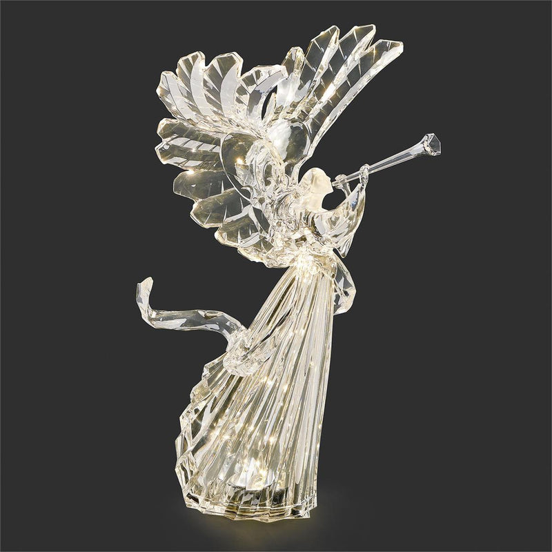 Roman 16"H Lighted Angel with Horn Figure