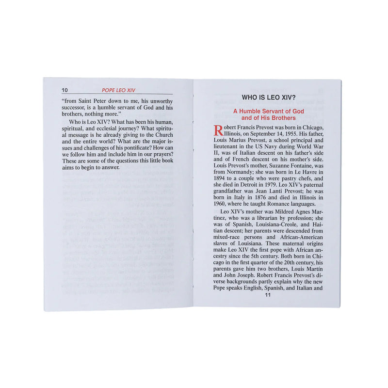 Pope Leo XIV: Peace Be With You All | Catholic Book Publishing
