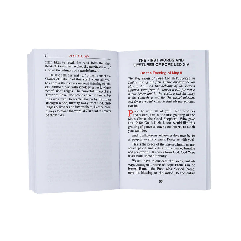 Pope Leo XIV: Peace Be With You All | Catholic Book Publishing